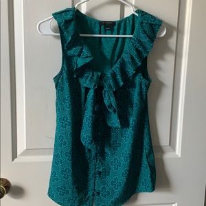 Ruffled tank top
